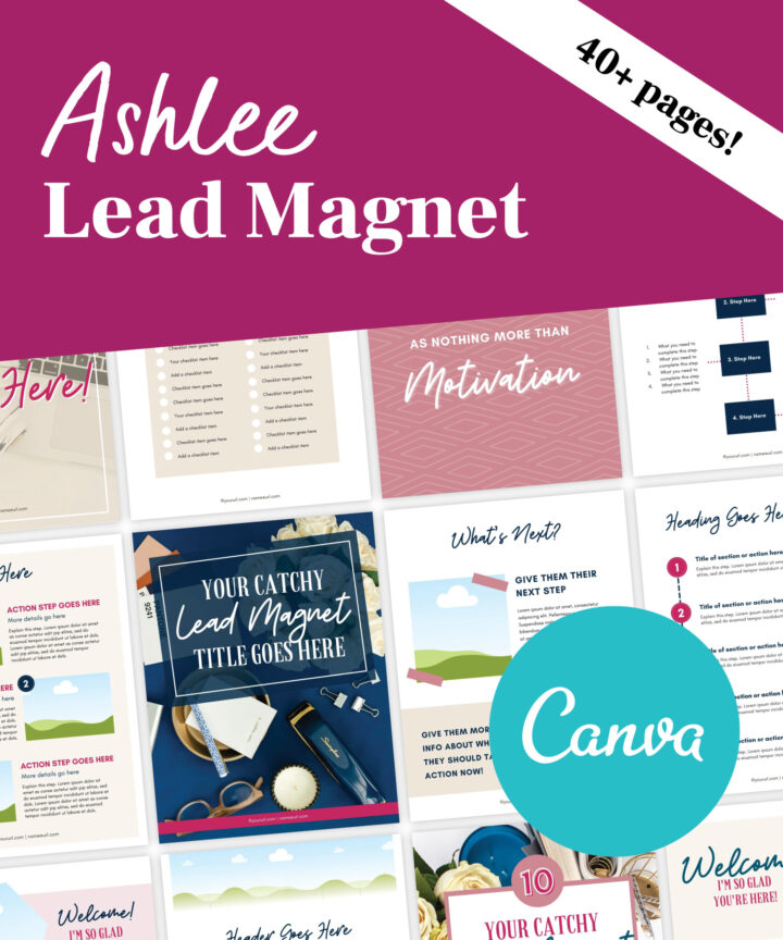 Ashlee Lead Magnet Templates