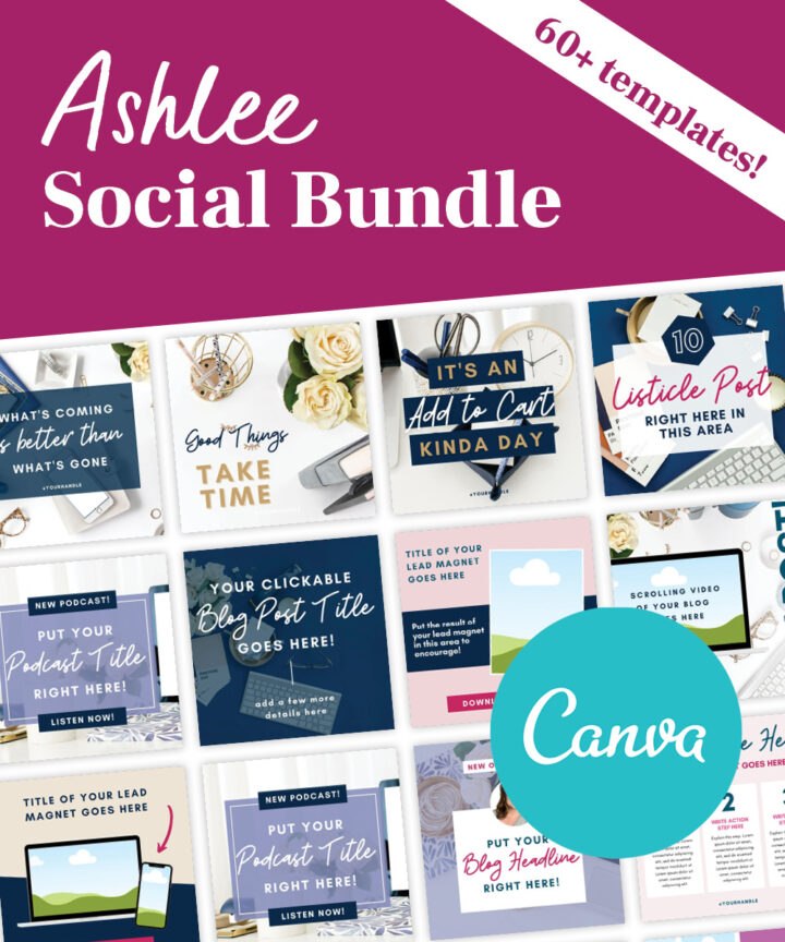 Ashlee Social Bundle