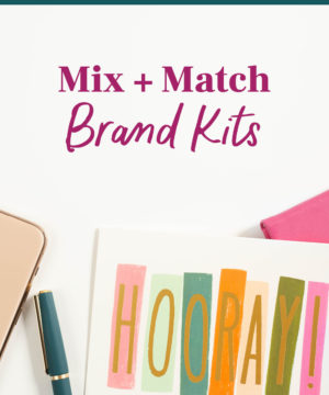 Mix and Match Brand Kits