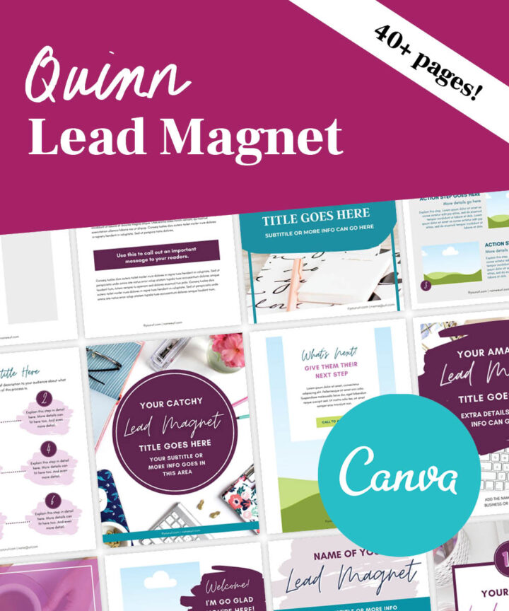 Quinn Lead Magnet Templates