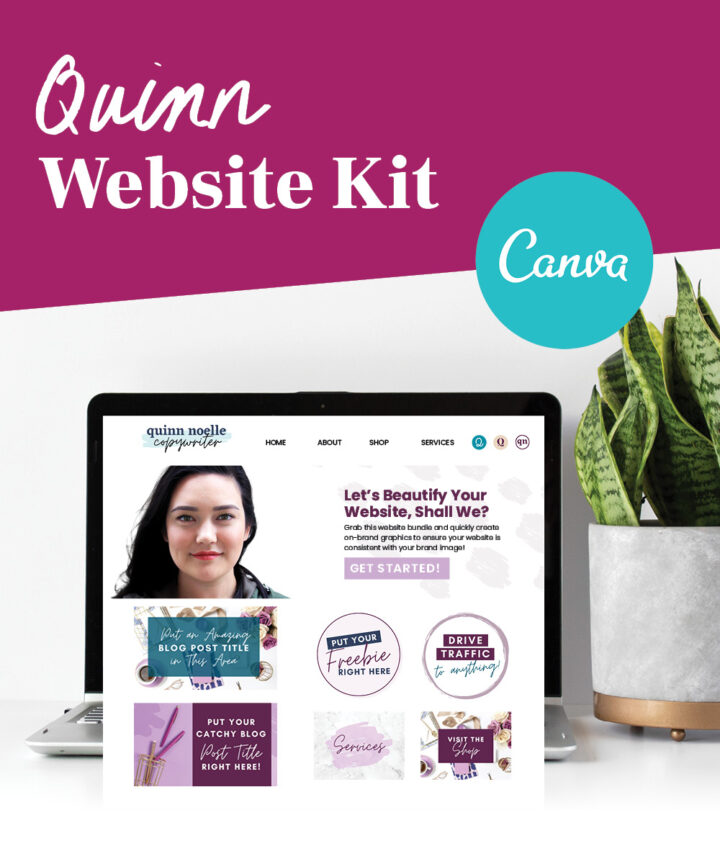Quinn Website Graphic Kit