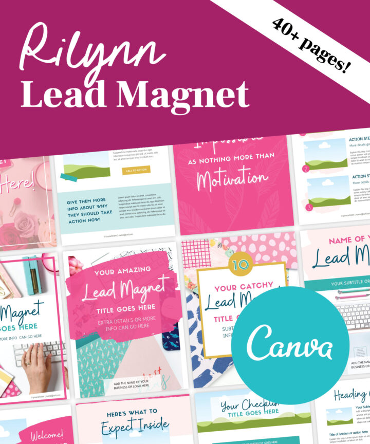 Rilynn Lead Magnet Templates