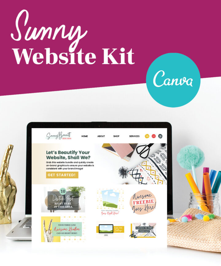 Sunny Website Graphic Kit