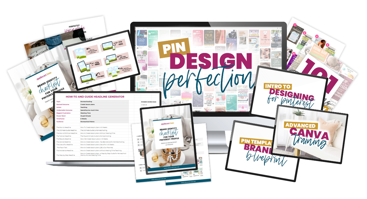 Pin Design Perfection: Pinterest Pin Design Course FP - Kristin Rappaport