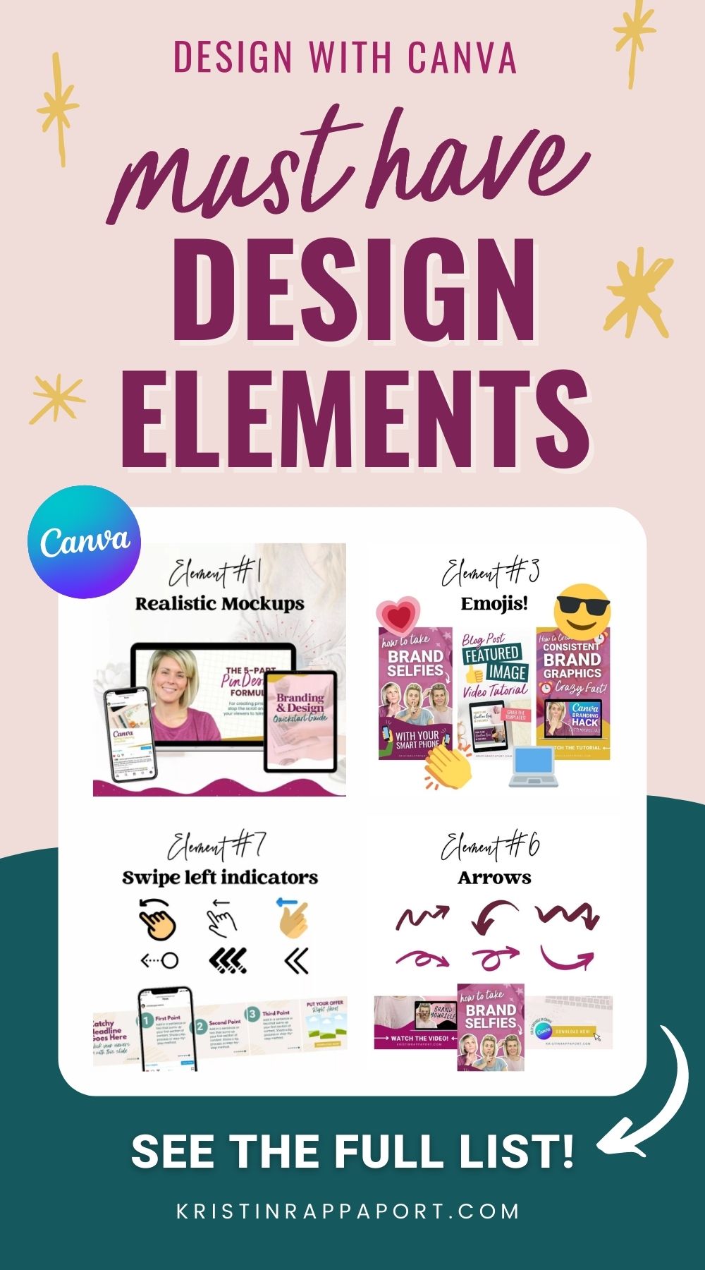  10 Canva Elements you NEED in Your Biz to Design Better Graphics 